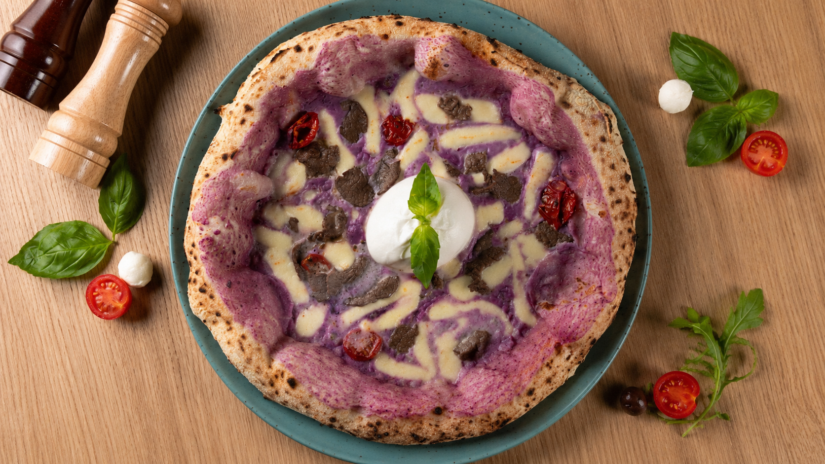 Pizza Purple Rain
